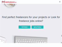 Tablet Screenshot of mmfreelancer.com